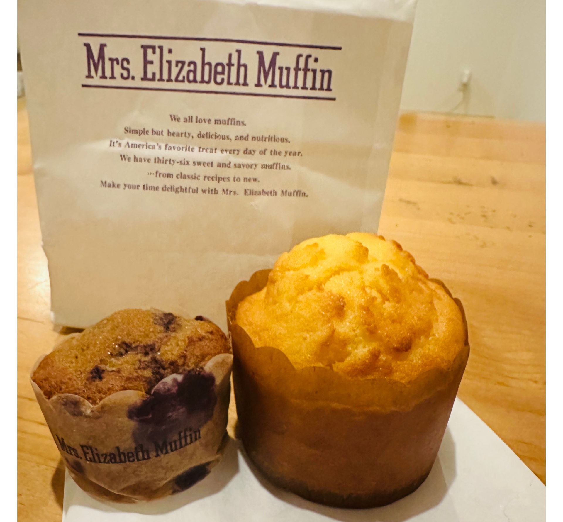 アメリカンマフィン専門店◆Mrs-Elizabeth-Muffinミセスエリザベスマフィンに吸い寄せられた！